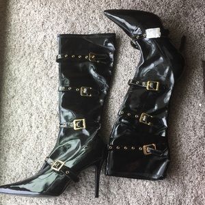 Colin Stuart Knee Boots, Size 10